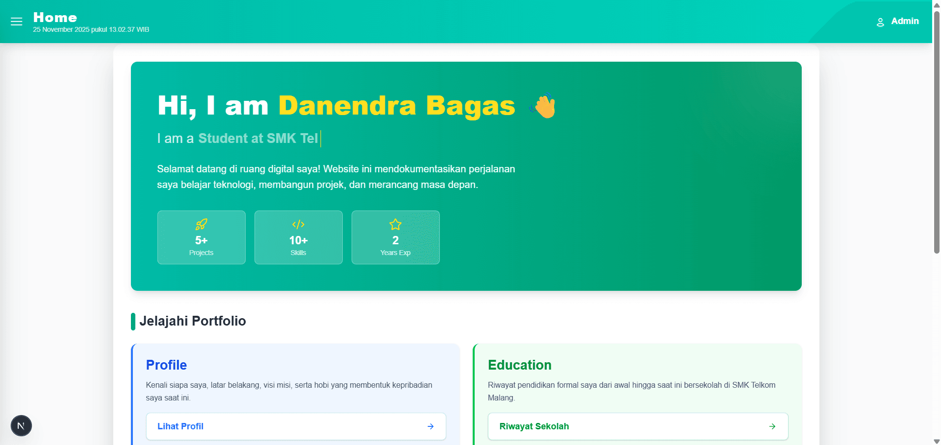 Portfolio Website